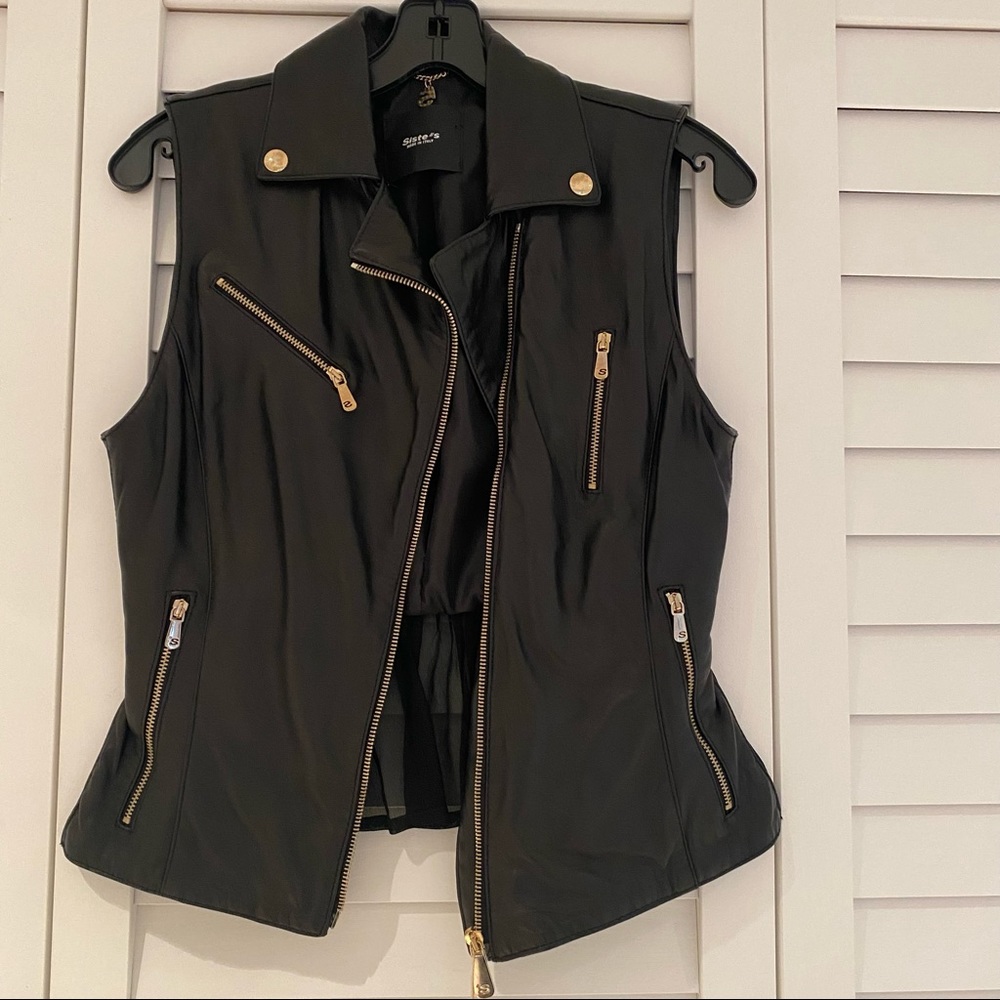 Siste’s Leather Vest IT 42